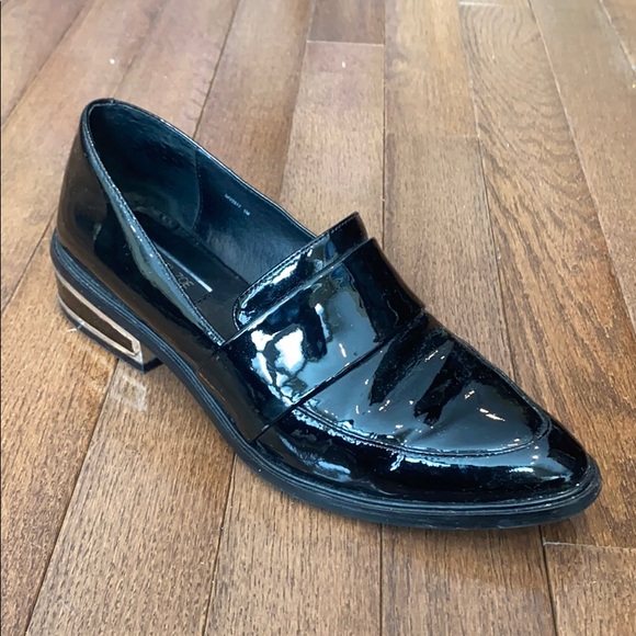 Rachel Zoe Blanca Black Slip-On Loafers Size 6 - Picture 1 of 11